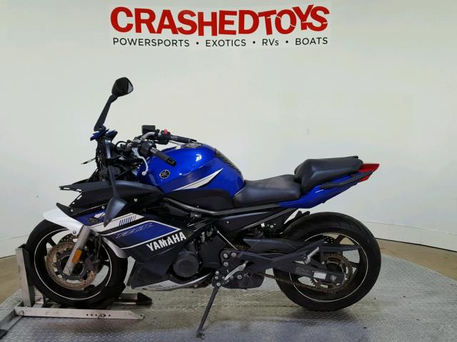 JYARJ18E1DA010929 - 2013 YAMAHA FZ6 R BLUE photo 5