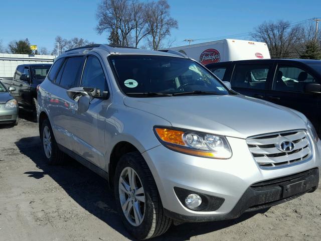 5XYZHDAGXBG006274 - 2011 HYUNDAI SANTA FE S SILVER photo 1