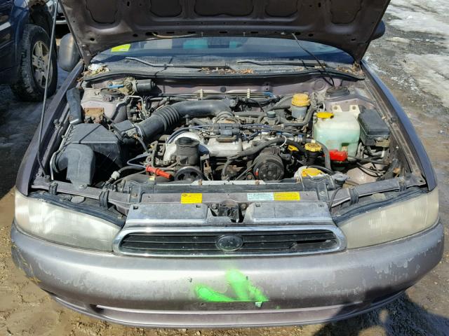 4S3BK6357S7316034 - 1995 SUBARU LEGACY L/O BROWN photo 7