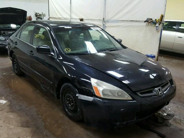 1HGCM56425A168637 - 2005 HONDA ACCORD LX BLACK photo 1