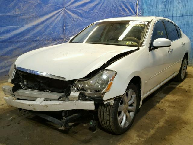 JNKAY01F16M262089 - 2006 INFINITI M35 BASE WHITE photo 2