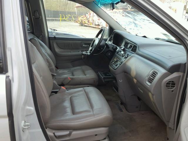 2HKRL18032H520448 - 2002 HONDA ODYSSEY EX SILVER photo 5