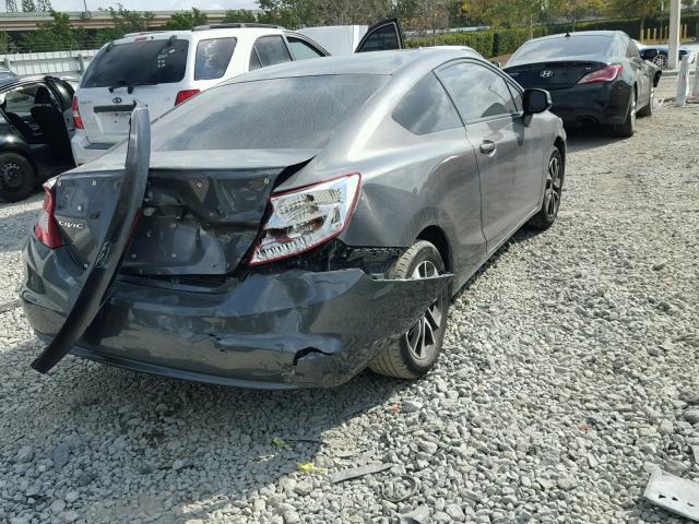 2HGFG3B06DH501837 - 2013 HONDA CIVIC EXL BLACK photo 4