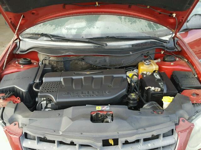 2A4GM48496R645711 - 2006 CHRYSLER PACIFICA RED photo 7