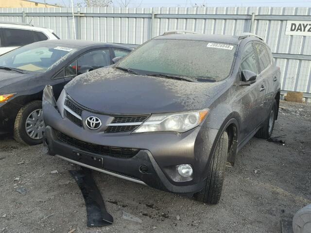 2T3DFREV9FW263634 - 2015 TOYOTA RAV4 LIMIT GRAY photo 2