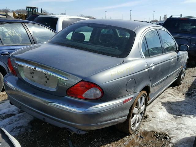 SAJEA51D42XC61325 - 2002 JAGUAR X-TYPE 2.5 GRAY photo 4