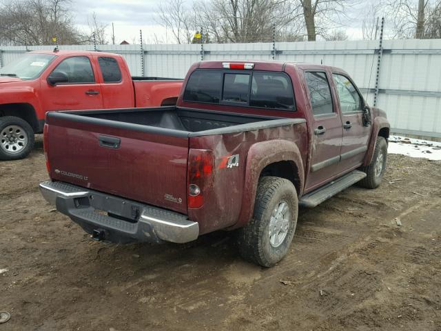 1GCDT43E188231896 - 2008 CHEVROLET COLORADO L RED photo 4