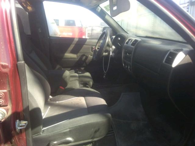 1GCDT43E188231896 - 2008 CHEVROLET COLORADO L RED photo 5