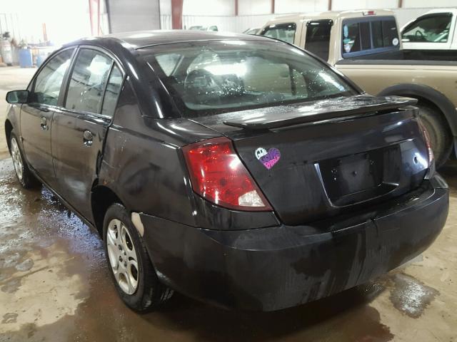 1G8AJ52F14Z221182 - 2004 SATURN ION LEVEL 黑色 照片 3