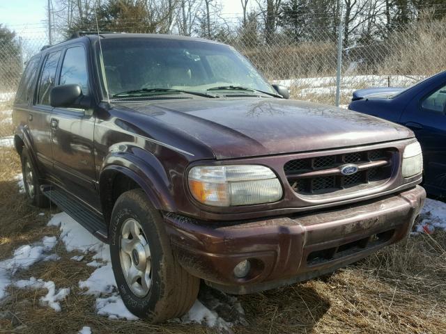 1FMZU85P1YZB43252 - 2000 FORD EXPLORER L RED photo 1