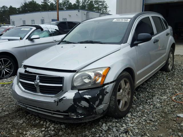 1B3HB28B88D779698 - 2008 DODGE CALIBER SILVER photo 2