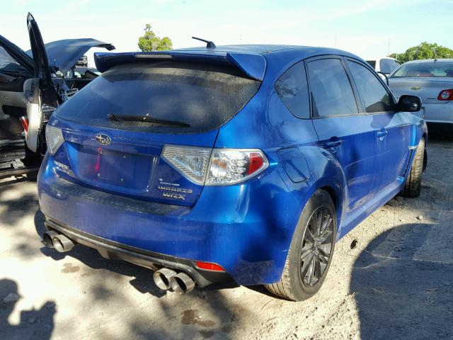 JF1GR7E62DG887081 - 2013 SUBARU IMPREZA WR BLUE photo 4