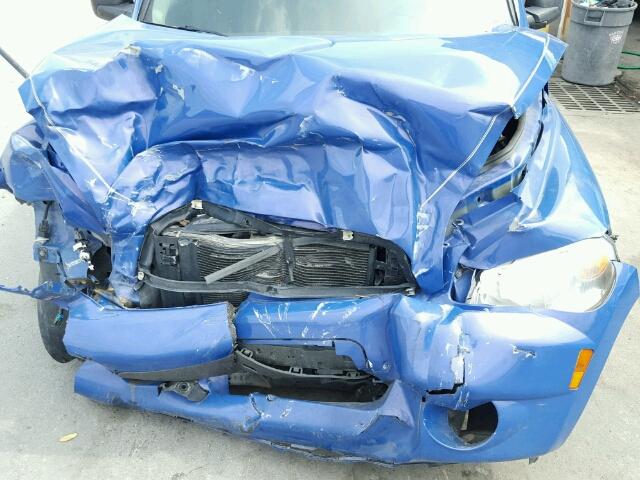 3GNDA13D98S572277 - 2008 CHEVROLET HHR LS BLUE photo 7