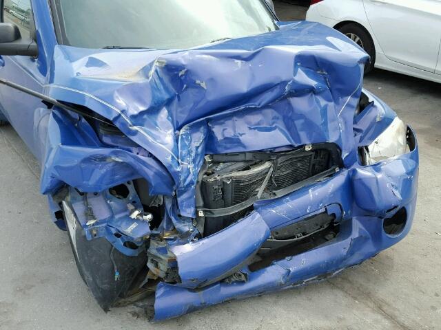 3GNDA13D98S572277 - 2008 CHEVROLET HHR LS BLUE photo 9