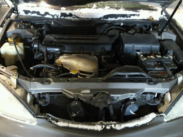 4T1BE32K22U518600 - 2002 TOYOTA CAMRY LE GRAY photo 7