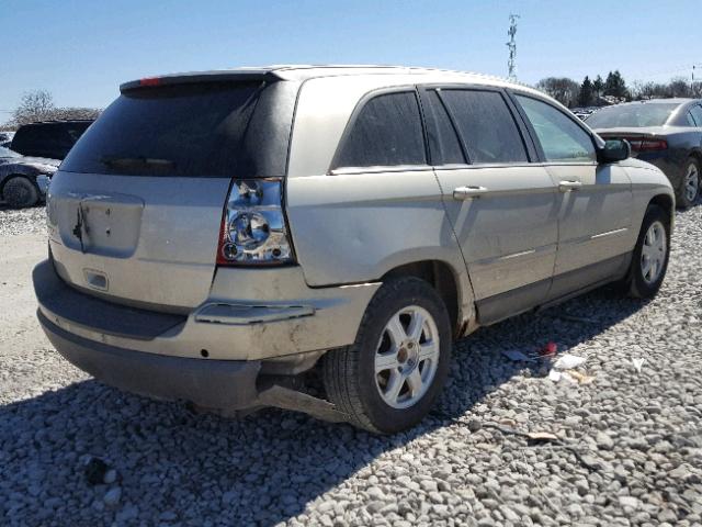 2C4GM68435R440739 - 2005 CHRYSLER PACIFICA T GOLD photo 4