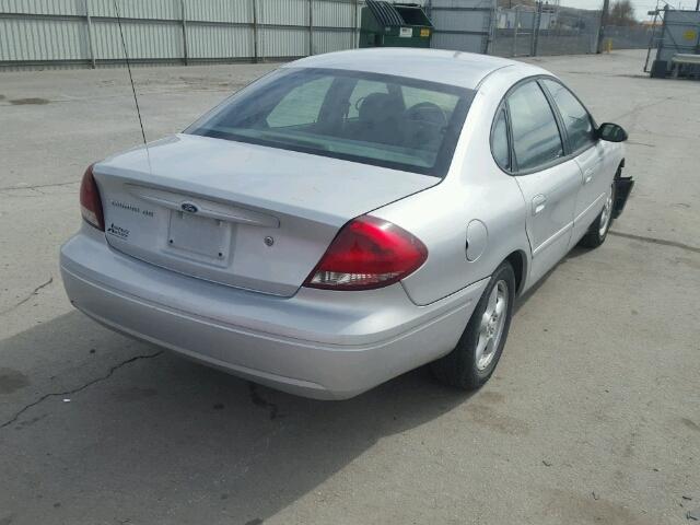 1FAFP53U96A219033 - 2006 FORD TAURUS SE SILVER photo 4