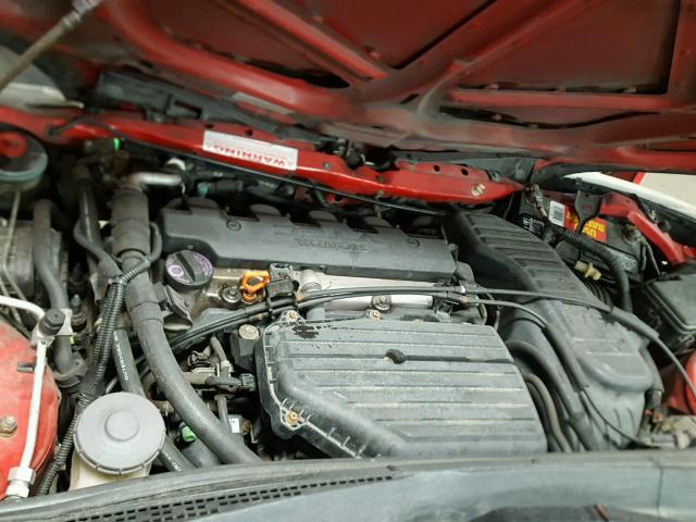 1HGEM22972L027488 - 2002 HONDA CIVIC EX წითელი ფოტო 7