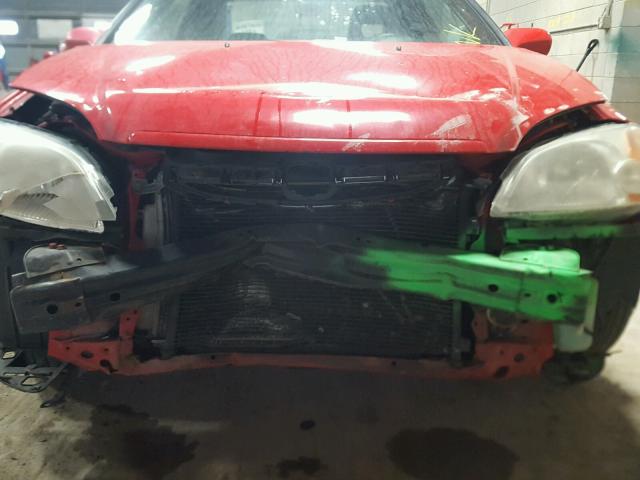 1HGEM22972L027488 - 2002 HONDA CIVIC EX RED photo 9