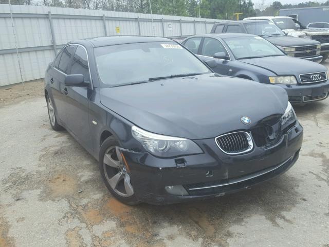 WBANU53558CT19805 - 2008 BMW 528 I BLACK photo 1