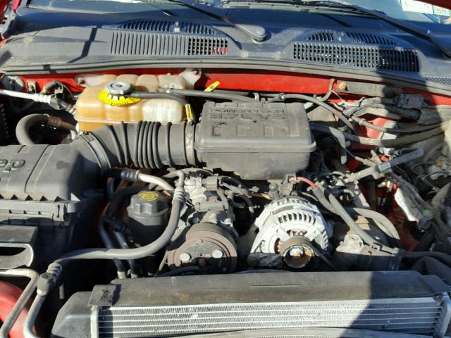 1J4GL48K22W104132 - 2002 JEEP LIBERTY SP RED photo 7