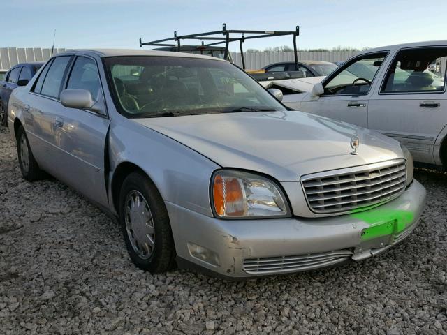 1G6KD54Y72U171563 - 2002 CADILLAC DEVILLE GRAY photo 1