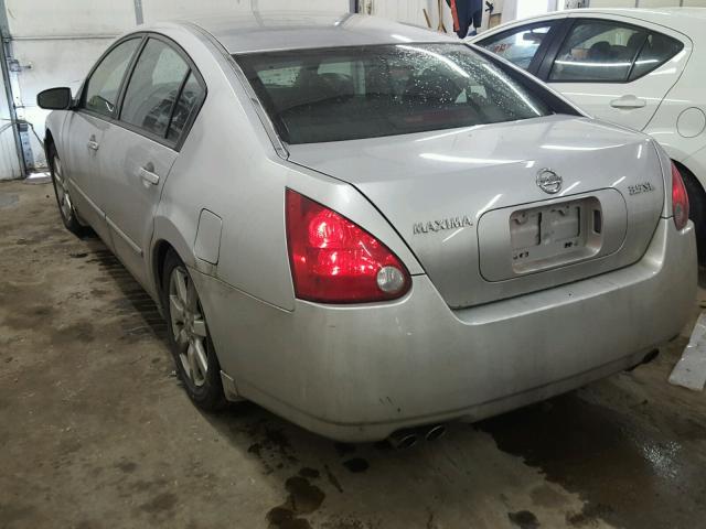 1N4BA41E05C851279 - 2005 NISSAN MAXIMA SE SILVER photo 3