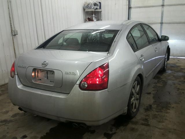 1N4BA41E05C851279 - 2005 NISSAN MAXIMA SE SILVER photo 4