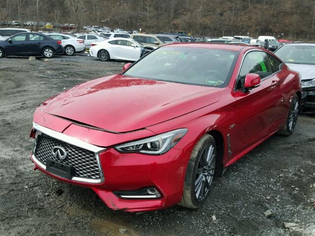 JN1FV7EL9HM700811 - 2017 INFINITI Q60 RED SP RED photo 2