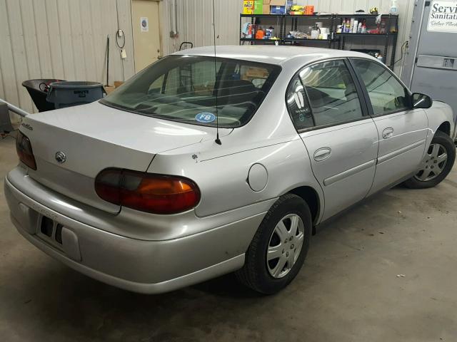 1G1ND52J13M504415 - 2003 CHEVROLET MALIBU SILVER photo 4