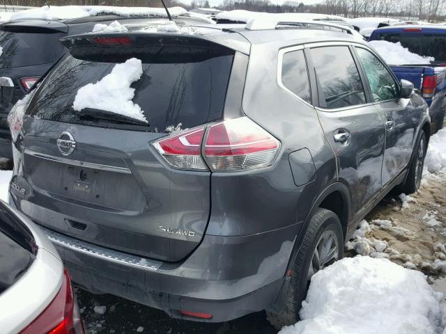 5N1AT2MV5GC831088 - 2016 NISSAN ROGUE S GRAY photo 4