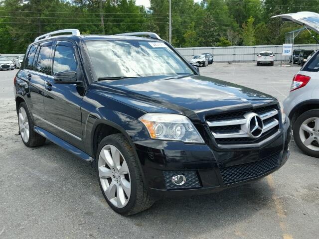 WDCGG8HB0AF299609 - 2010 MERCEDES-BENZ GLK350 4MA BLACK photo 1