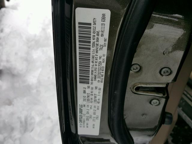 3C6TD5DT5CG175354 - 2012 DODGE RAM 2500 S CREAM photo 10