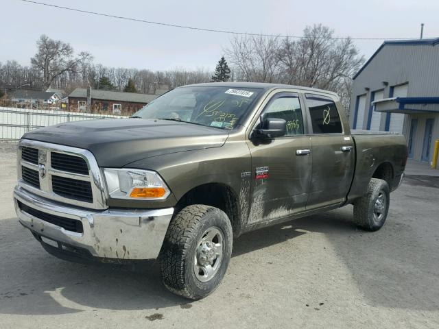 3C6TD5DT5CG175354 - 2012 DODGE RAM 2500 S CREAM photo 2