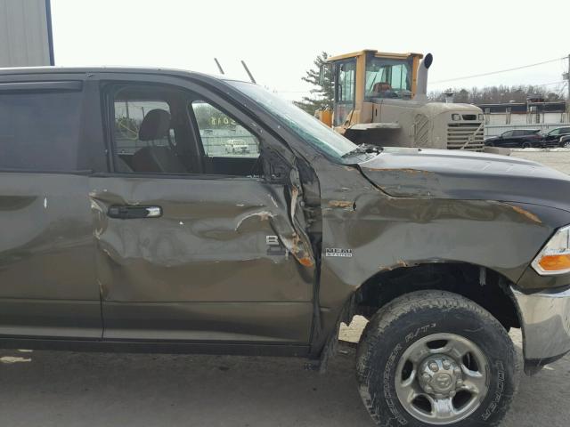 3C6TD5DT5CG175354 - 2012 DODGE RAM 2500 S CREAM photo 9