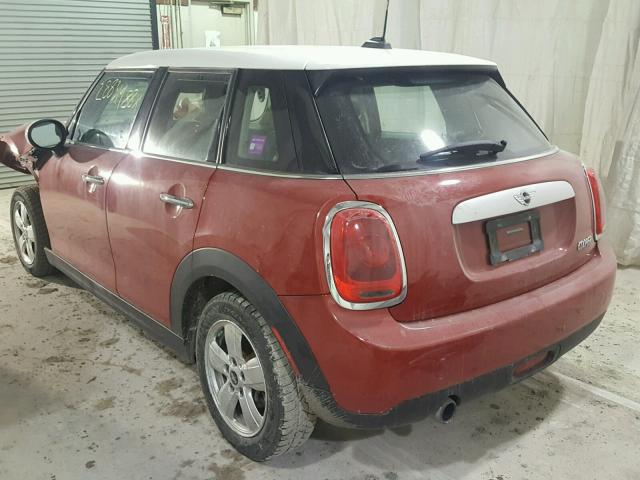 WMWXS5C53FT827105 - 2015 MINI COOPER RED photo 3