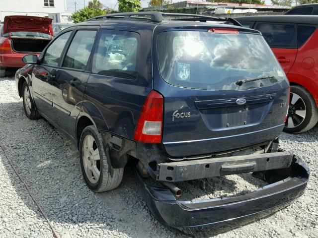 1FAFP36353W236966 - 2003 FORD FOCUS SE BLUE photo 3