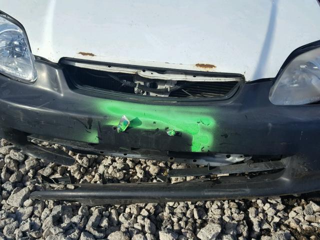 1HGEJ8252WL059585 - 1998 HONDA CIVIC EX თეთრი ფოტო 9