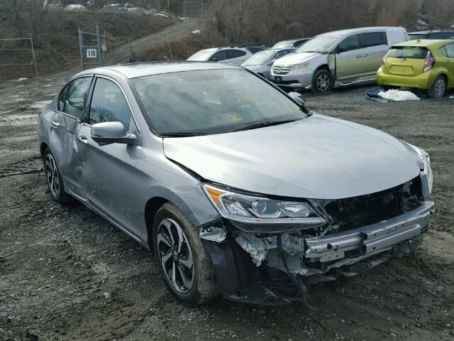 1HGCR3F86HA040379 - 2017 HONDA ACCORD EXL SILVER photo 1