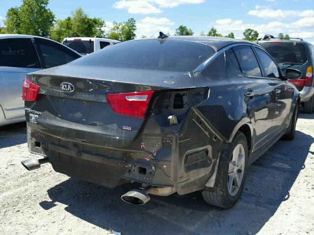 5XXGM4A76FG361519 - 2015 KIA OPTIMA LX GRAY photo 4