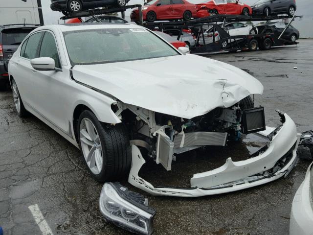WBA7F0C56GGL99404 - 2016 BMW 750 I WHITE photo 1