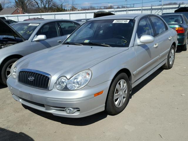 KMHWF25SX5A115913 - 2005 HYUNDAI SONATA GL SILVER photo 2