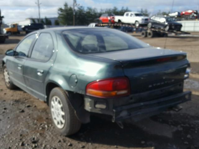 1B3EJ56H9YN261804 - 2000 DODGE STRATUS ES GREEN photo 3