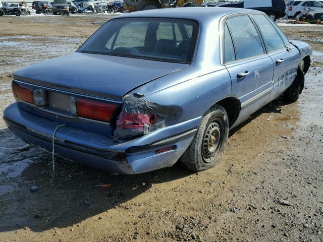 1G4HP52K6XH453024 - 1999 BUICK LESABRE CU BLUE photo 4