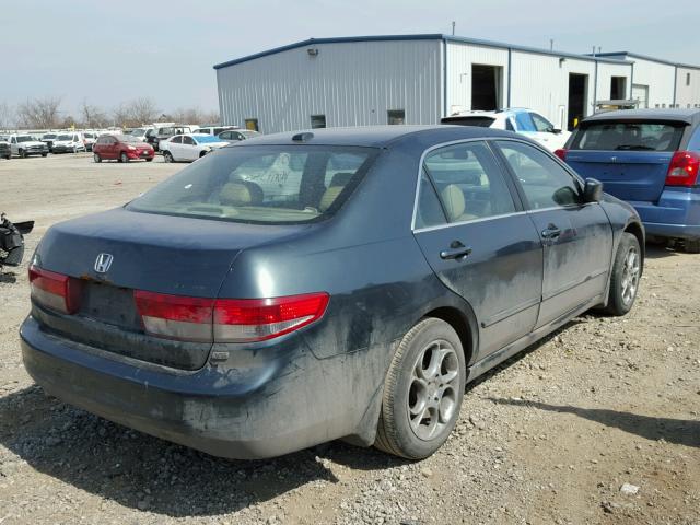 1HGCM66524A075016 - 2004 HONDA ACCORD EX GREEN photo 4