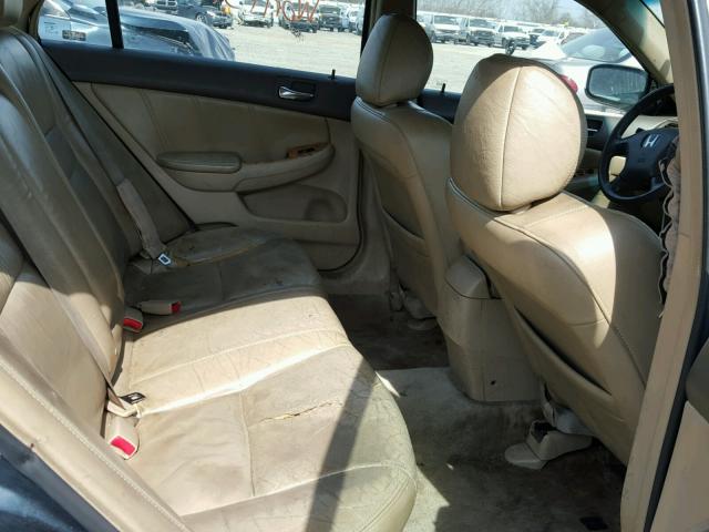 1HGCM66524A075016 - 2004 HONDA ACCORD EX GREEN photo 6