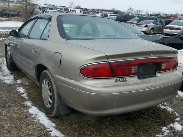 2G4WS52J6Y1309362 - 2000 BUICK CENTURY CU TAN photo 3