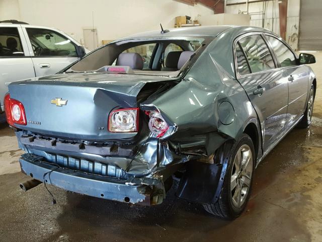 1G1ZH57B094158437 - 2009 CHEVROLET MALIBU 1LT 绿色 照片 4