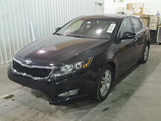 5XXGN4A73DG157951 - 2013 KIA OPTIMA EX BLACK photo 2