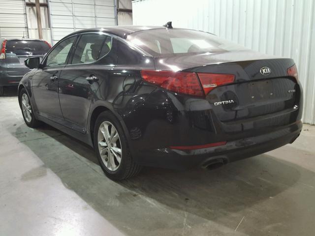 5XXGN4A73DG157951 - 2013 KIA OPTIMA EX BLACK photo 3